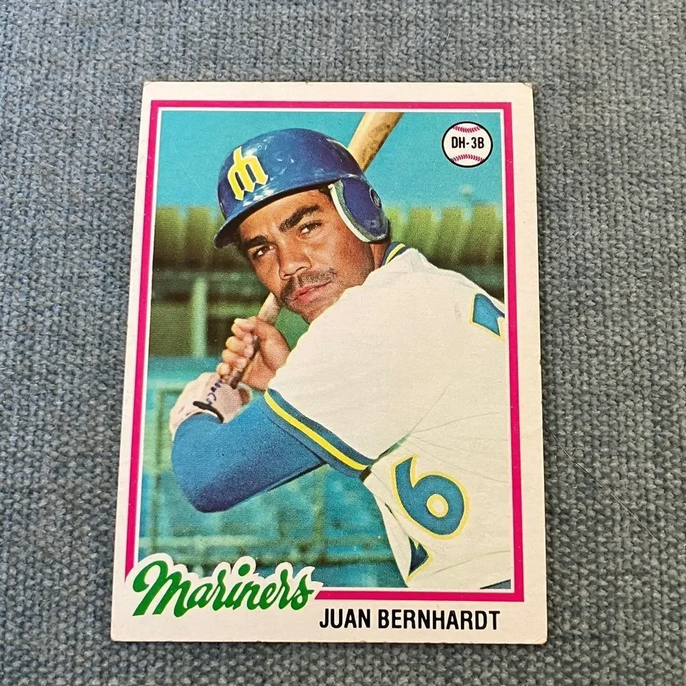 1978 Topps Seattle Mariners Baseball Card Trading Card